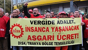 “İNSAN ONURUNA YARAŞIR ASGARİ ÜCRET İSTİYORUZ” 