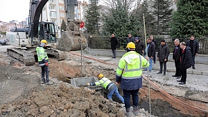 ALTYAPI ÇALIŞMALARI DEVAM EDİYOR 