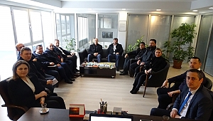 BAŞKAN İBA’DAN ZİYARETLER 