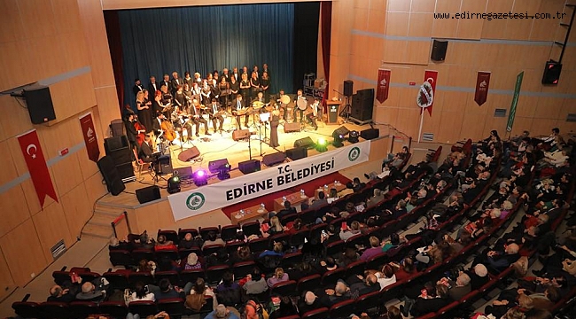 EDİRNE BELEDİYESİ’NDEN MUHTEŞEM KONSER