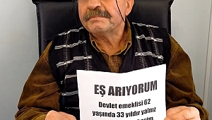 İLANLA EŞ ARIYOR 