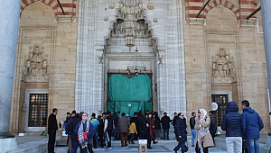 SELİMİYE CAMİSİ'NDE YAĞMUR DUASI 