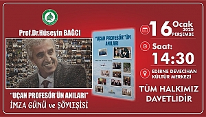 UÇAN PROFESÖR HAYRANLARIYLA SÖYLEŞİDE BİR ARAYA GELECEK 