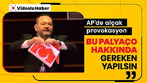 YUNAN VEKİL, TÜRK BAYRAĞINI YIRTTI 