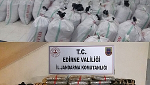 2 TON ESRAR ELE GEÇİRİLDİ 