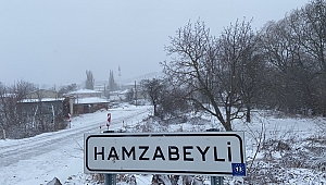 HAMZABEYLİ’DE KAR, EDİRNE’DE AYAZ 