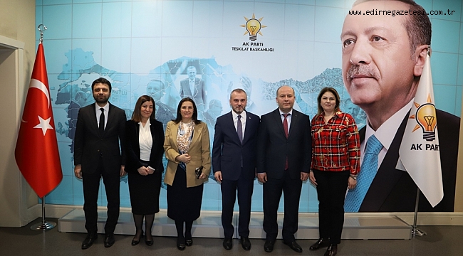 AK PARTİ EDİRNE MERKEZ İLÇE YÖNETİM KURULU OLUŞTURULDU