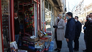 BAŞKAN BECAN’DAN ESNAF ZİYARETİ 