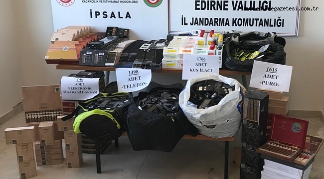 1,5 MİLYON LİRALIK KAÇAK ELEKTRONİK