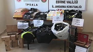 1,5 MİLYON LİRALIK KAÇAK ELEKTRONİK 