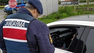 SAHİLDE GEZENLERE CEZA YAĞMURU 