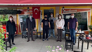 BAŞKAN İBA, ESNAFI ZİYARET ETTİ 