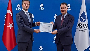 DEVA PARTİSİNİN İL BAŞKANI ARDA OLDU