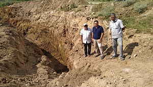 KÖYLERDE SUSUZLUĞA ÇÖZÜM ARANIYOR 