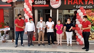 TRAKYA MARKET'İN 2'NCİ ŞUBESİ AÇILDI 