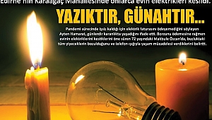 YAZIKTIR, GÜNAHTIR… 
