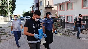 EDİRNE’DE EVLERE KARANTİNA DENETİMİ