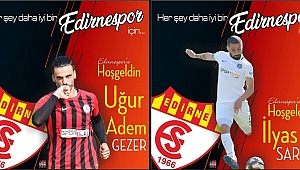 EDİRNESPOR’A TRANSFER YAĞMURU
