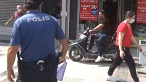 'GELİYORUM ŞİMDİ' DİYEREK KAÇMIŞTI, BİN 452 TL PARA CEZASI YEDİ