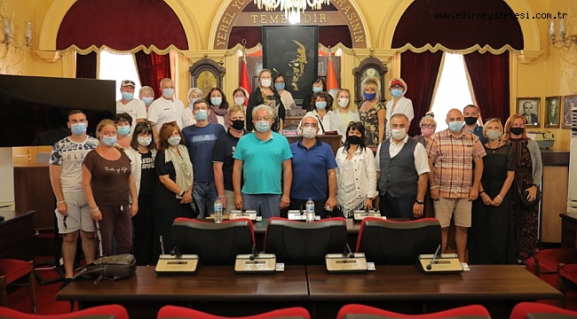 UKRAYNALI HEYET EDİRNE’DE