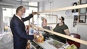 VALİ CANALP, TEDBİRLERİ DENETLEDİ 