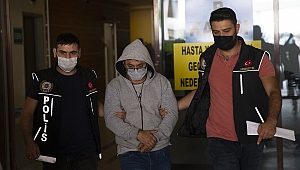 YURDA GİREMEDEN YAKALANDI 