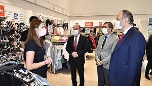 VALİ CANALP, DENETİMLERE KATILDI
