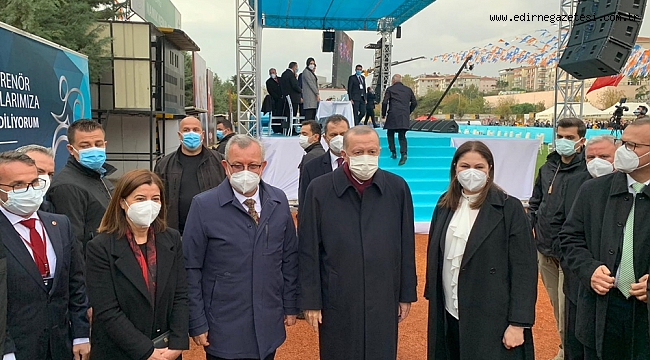 CUMHURBAŞKANI ERDOĞAN TEKİRDAĞ’DAYDI