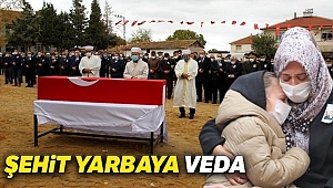 EDİRNE ŞEHİDİNİ UĞURLADI 