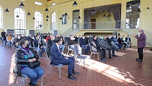 TAKSİCİ ESNAFI İLE COVİD-19 TOPLANTISI YAPILDI