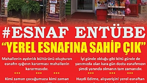  “YEREL ESNAFINA SAHİP ÇIK”