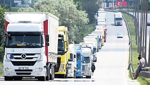 TIR TRAFİĞİ, SALGININA RAĞMEN ARTIŞ GÖSTERDİ