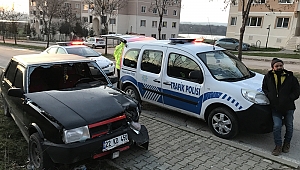 ALKOLLÜ SÜRÜCÜ KAZA YAPTI