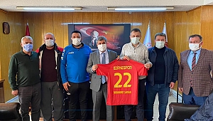 EDİRNESPOR YÖNETİMİ ZİYARETLER GERÇEKLEŞTİRDİ