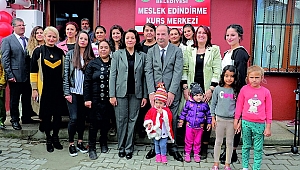 EDMEK KADINLARA MESLEK İMKANI SAĞLIYOR