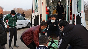 MERİÇ NEHRİ’NE DÜŞTÜ, SON ANDA KURTARILDI