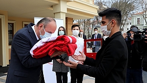 AY YILDIZLI BAYRAĞIMIZ EDİRNE’DEN YOLA ÇIKTI