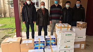 EDİRNE’DE ŞANLIURFA’YA MASKE YARDIMI