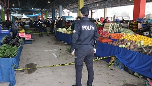 PAZARDA SİLAHLI SALDIRI