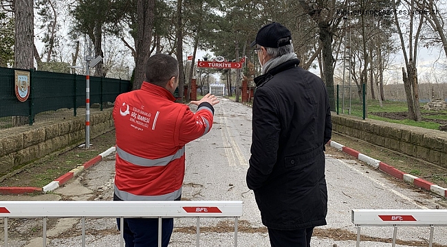 PAZARKULE’DE İNCELEMELERDE BULUNDULAR