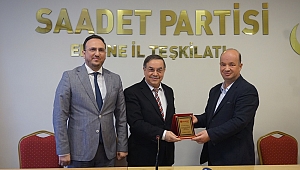 SAADET PARTİSİ İL BAŞKANLIĞINA AV. SİNAN TEKİN ATANDI