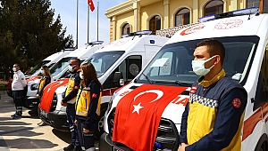 AMBULANS FİLOSU GÜÇLENDİ
