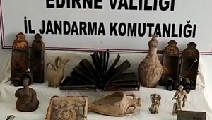 EDİRNE MERKEZLİ 6 İLDE TARİHİ ESER OPERASYONU