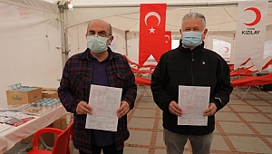 KAN DOSTU OLMAYA DAVET ETTİLER
