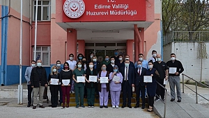 PERSONEL TEŞEKKÜR BELGESİYLE ONURLANDIRILDI 