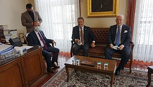 SARIGÜL, GÜRKAN’I MAKAMINDA ZİYARET ETTİ