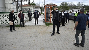 VALİ CANALP, 12 SAATTE 59 KÖYÜ ZİYARET ETTİ