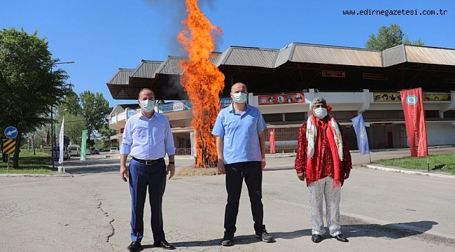 KAKAVA ATEŞİ, SEMBOLİK OLARAK YAKILDI