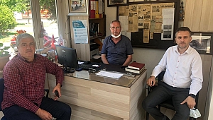 ÜNER, MUHTARLARI ZİYARET ETTİ