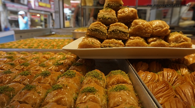 BAKLAVACILARIN CEBİ TATLANDI